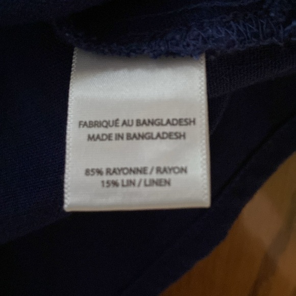 Linen blend sheath dress. - Picture 4 of 5